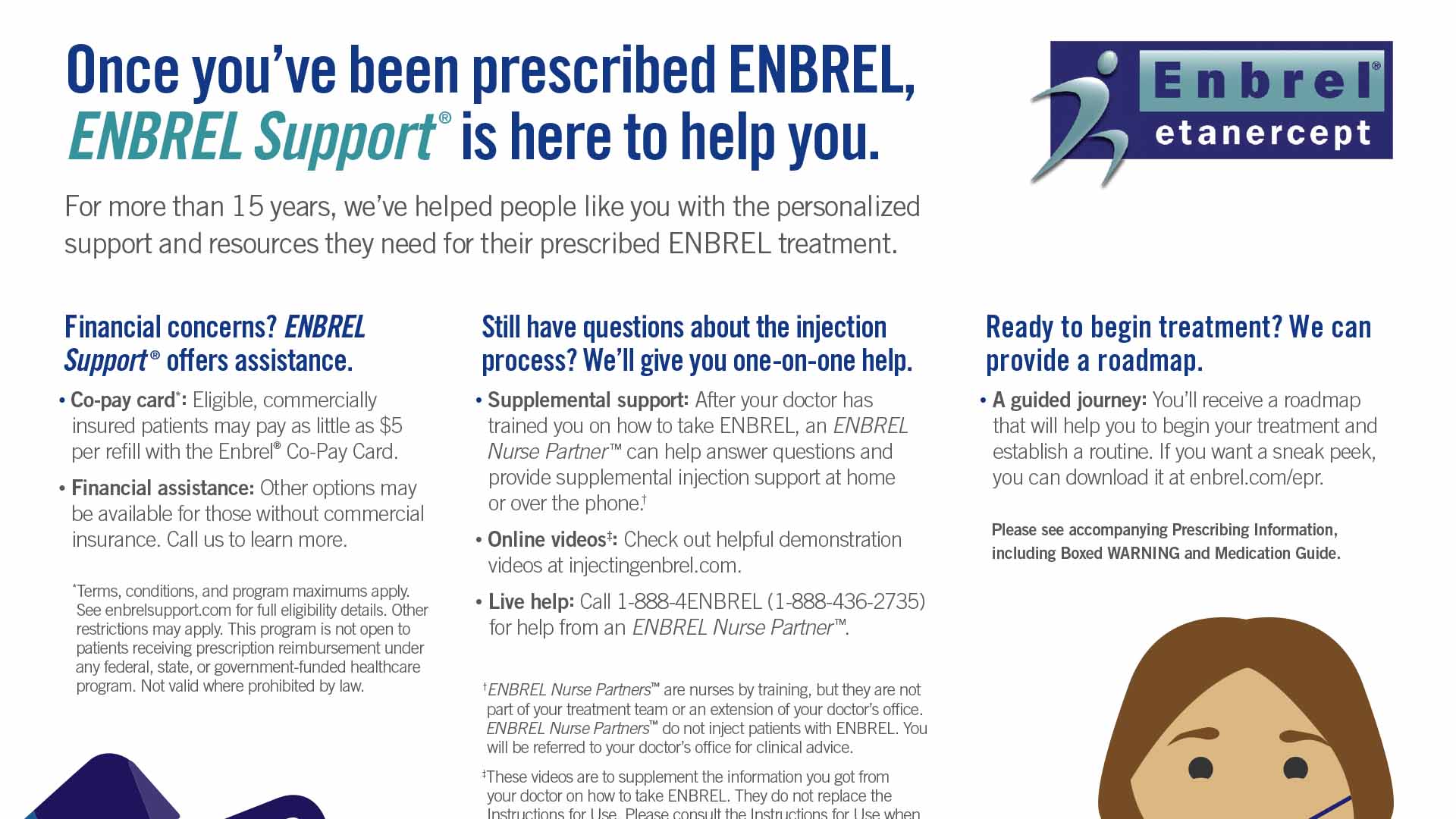 ENBREL Support® Enrollment Reminder Card 