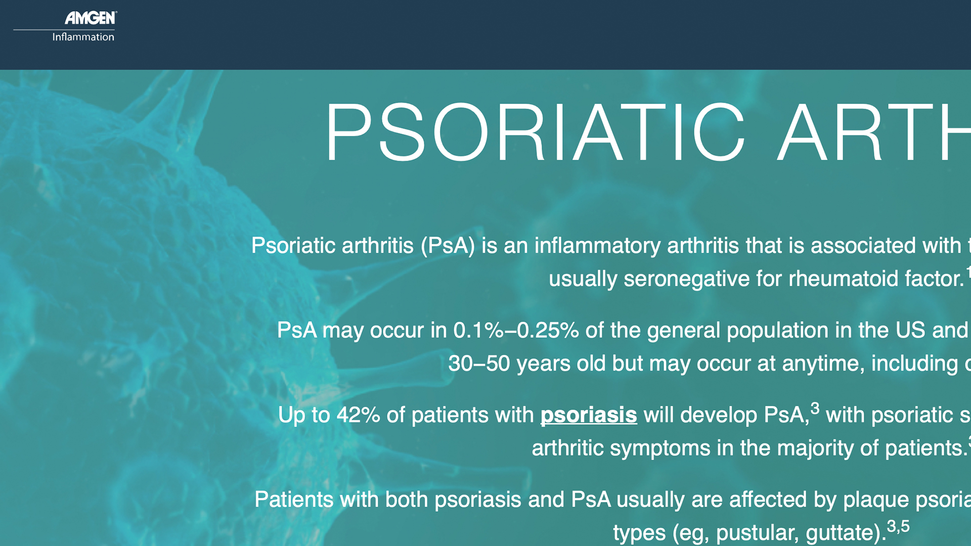Inflammatory Pathways in Psoriatic Arthritis
