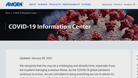 Amgen COVID-19 Information Center